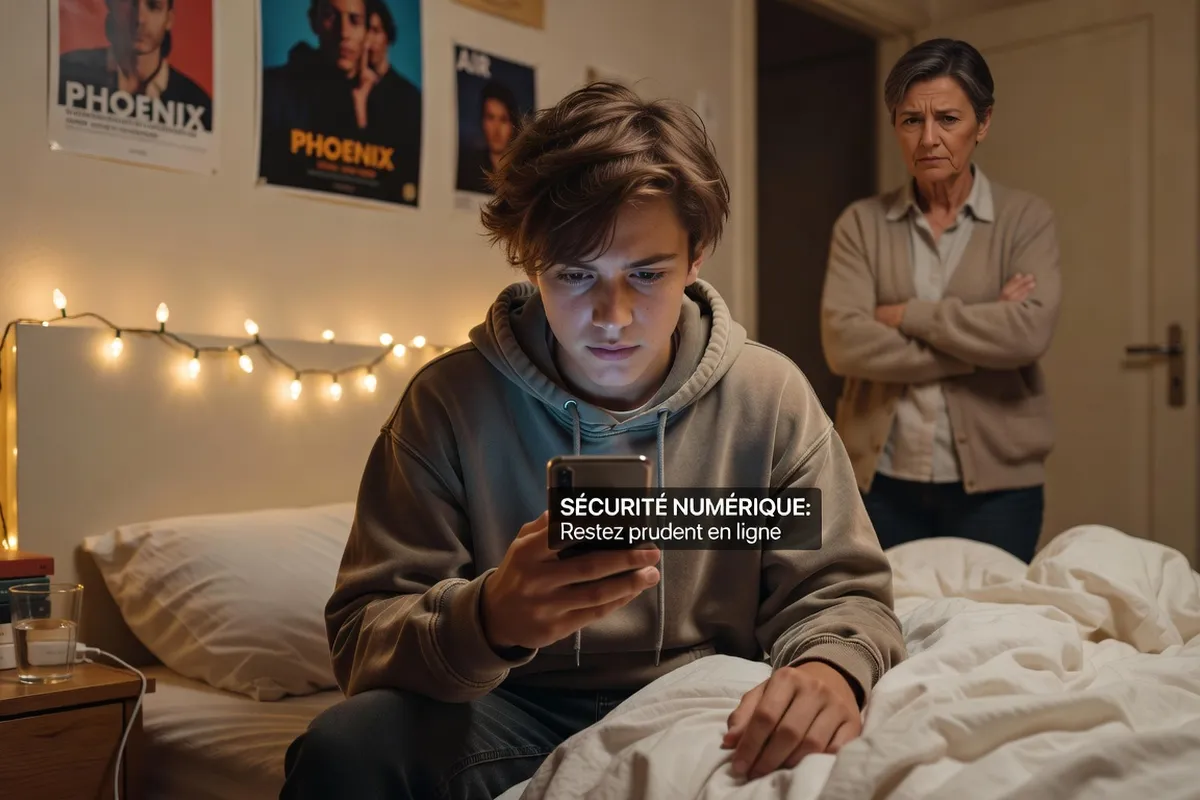 Interface Yubo affichant des profils d'adolescents et des lives vidéo