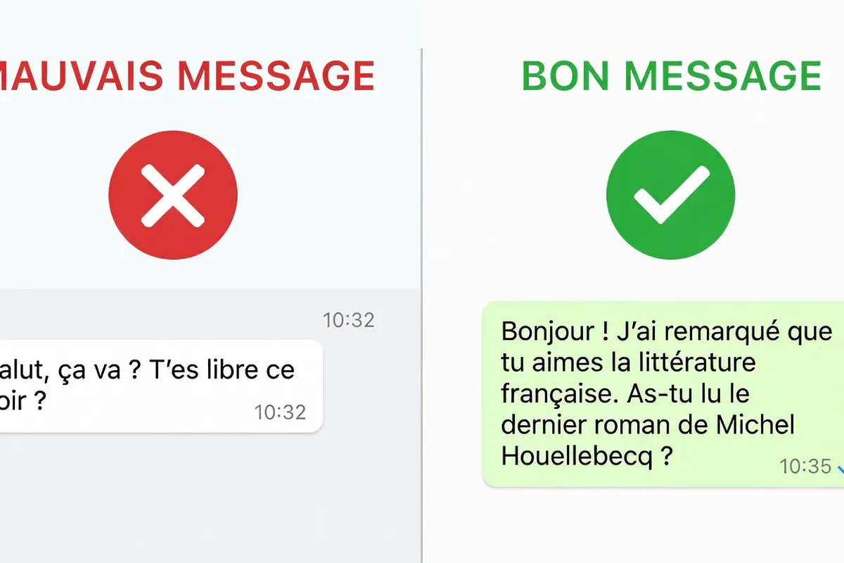 Coaching individuel sur les apps de rencontre : analyse de profil et de conversations