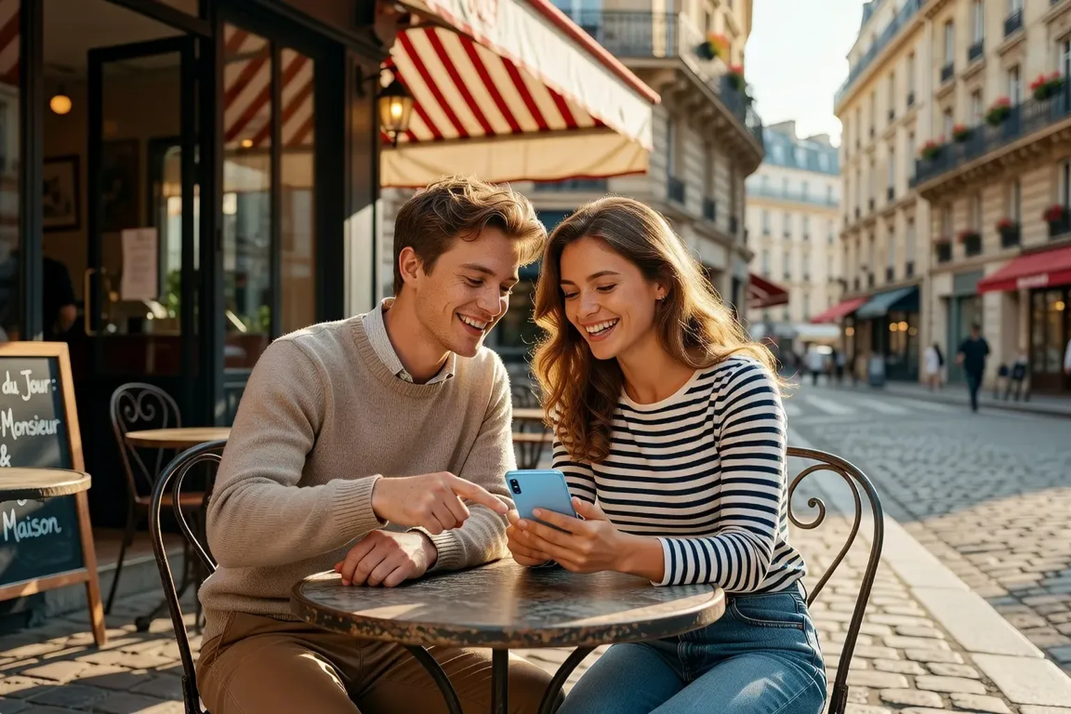 Jeunes couples ayant trouve l'amour grace aux applications de rencontre