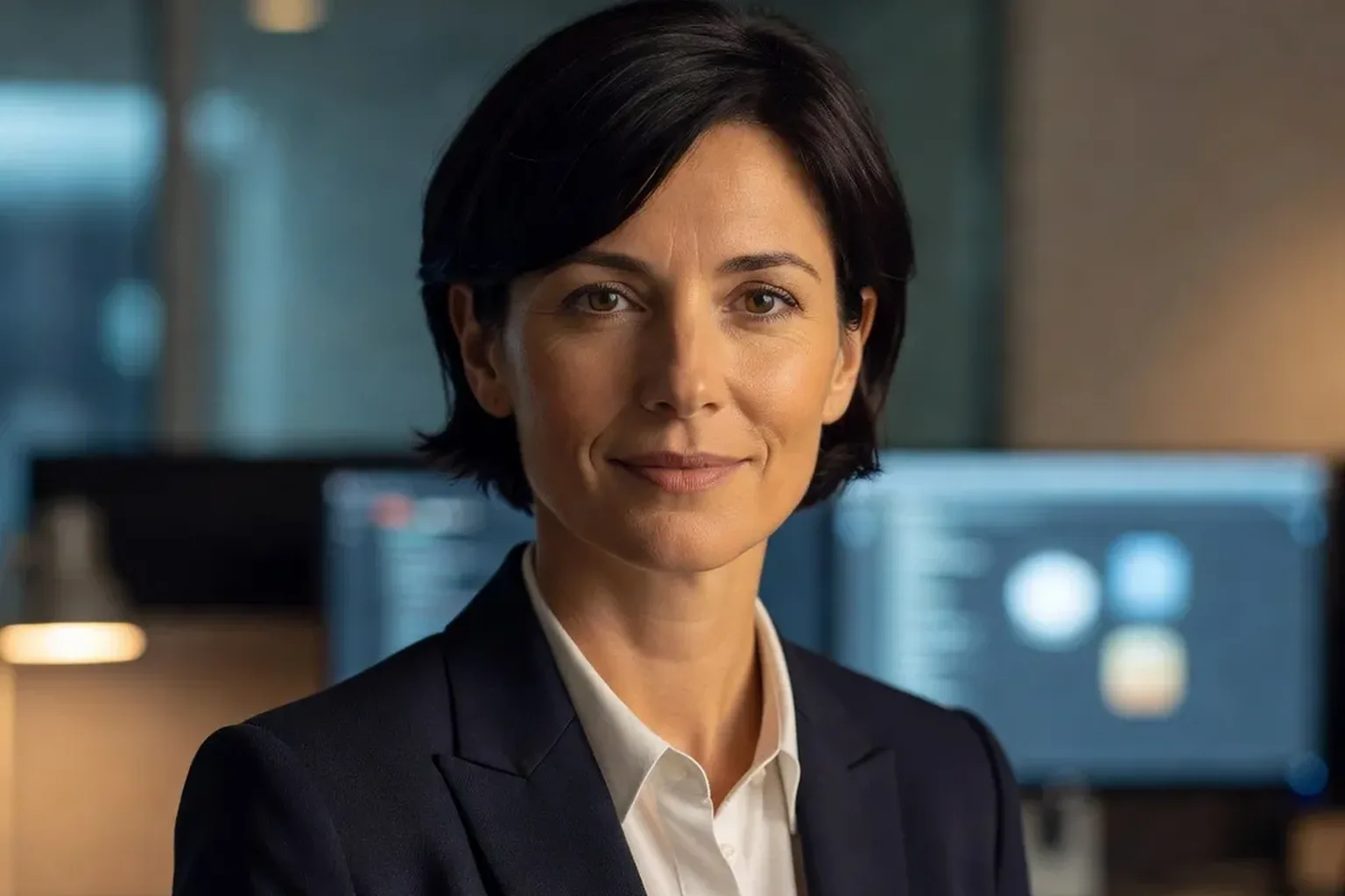 Portrait de Helene Mercier, formatrice cyber-protection