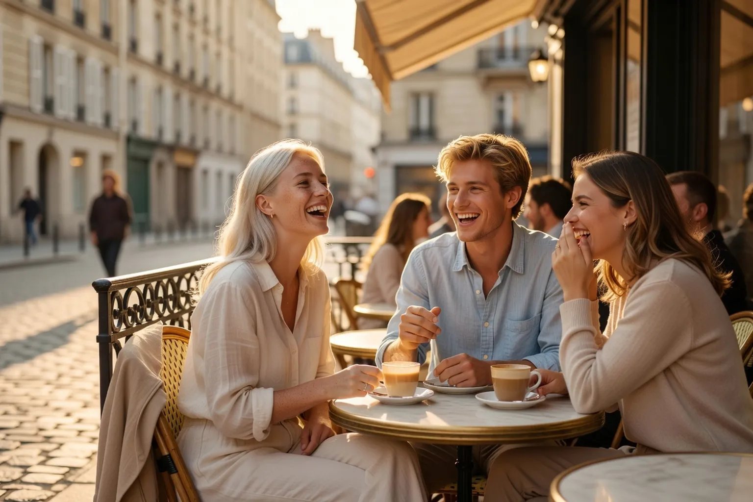 Jeunes qui se rencontrent